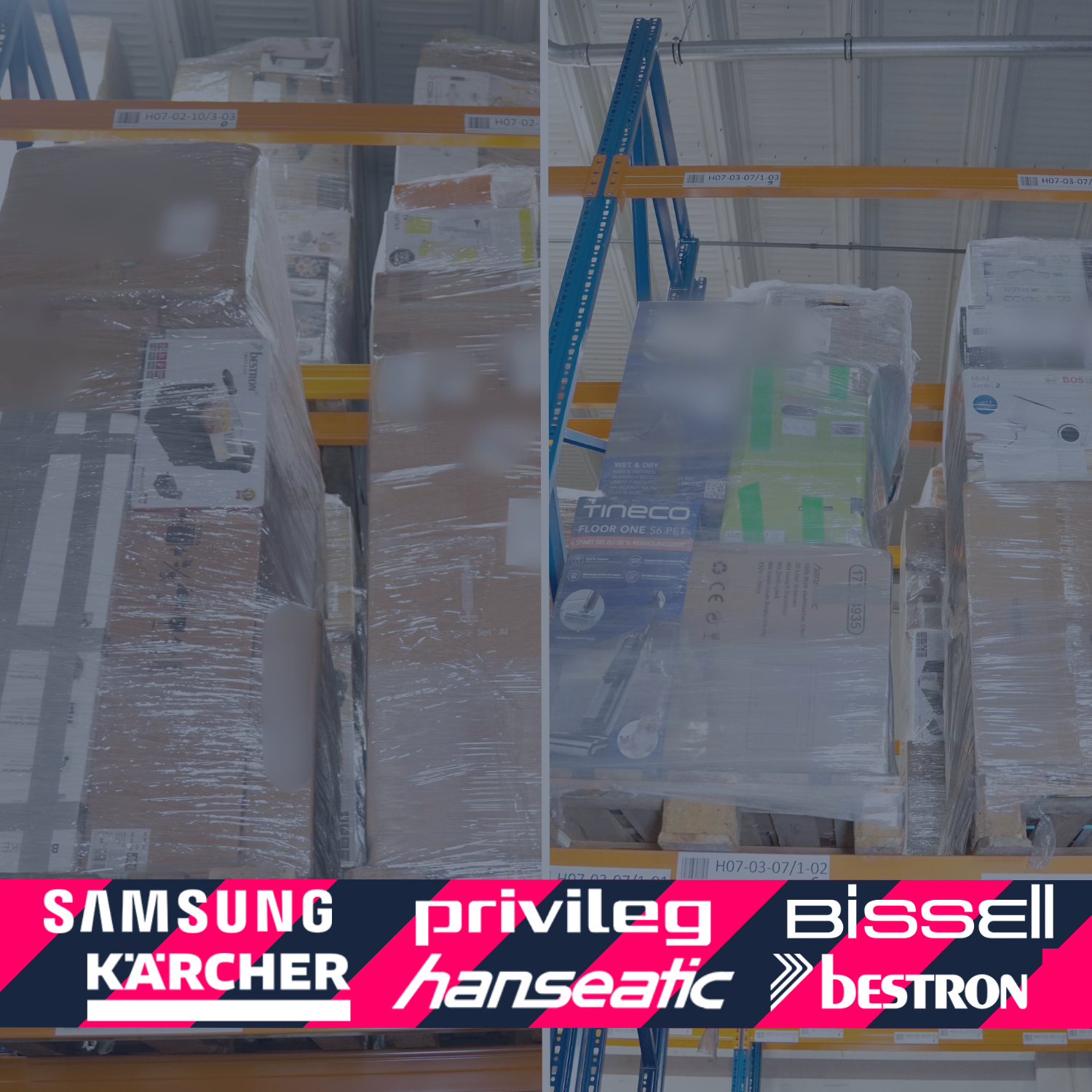 26 Artikel Elektro-Kleingeräte Samsung, Bosch uvm. 1 Palette