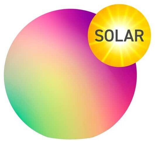 TINT Calluna Solar RGBW 25cm – Садовый солнечный светильник