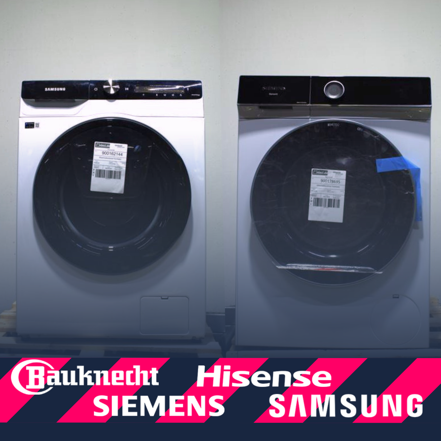 Samsung, Siemens- Waschvollautomaten - 4 Haushaltsgeräte