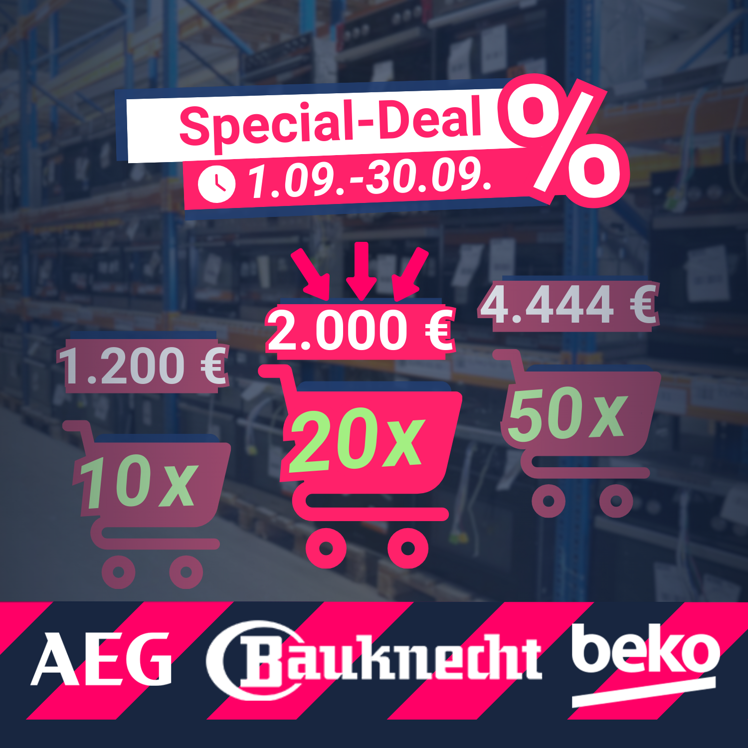 20 Stück (verschiedene Zustände) –AEG, Beko & mehr – Herdsets (Ofen & Kochfeld)