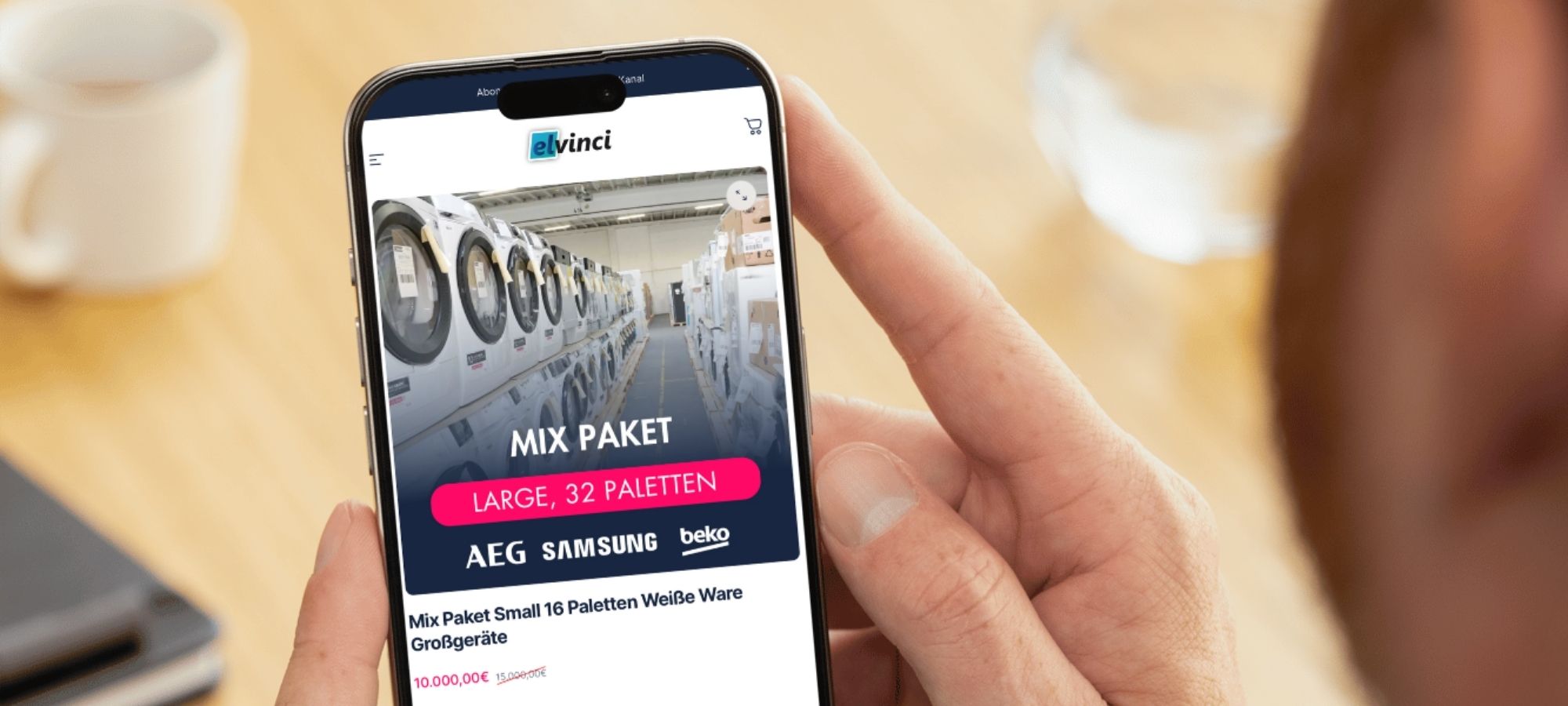 Als Handler online Retouren kaufen bei elvinci