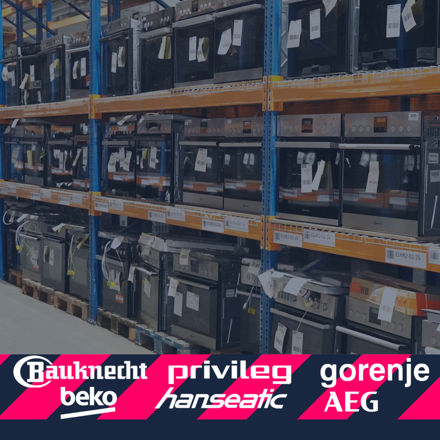 86 Stück (verschiedene Zustände) - Bauknecht, Privileg & mehr - Herdsets (Ofen & Kochfeld)