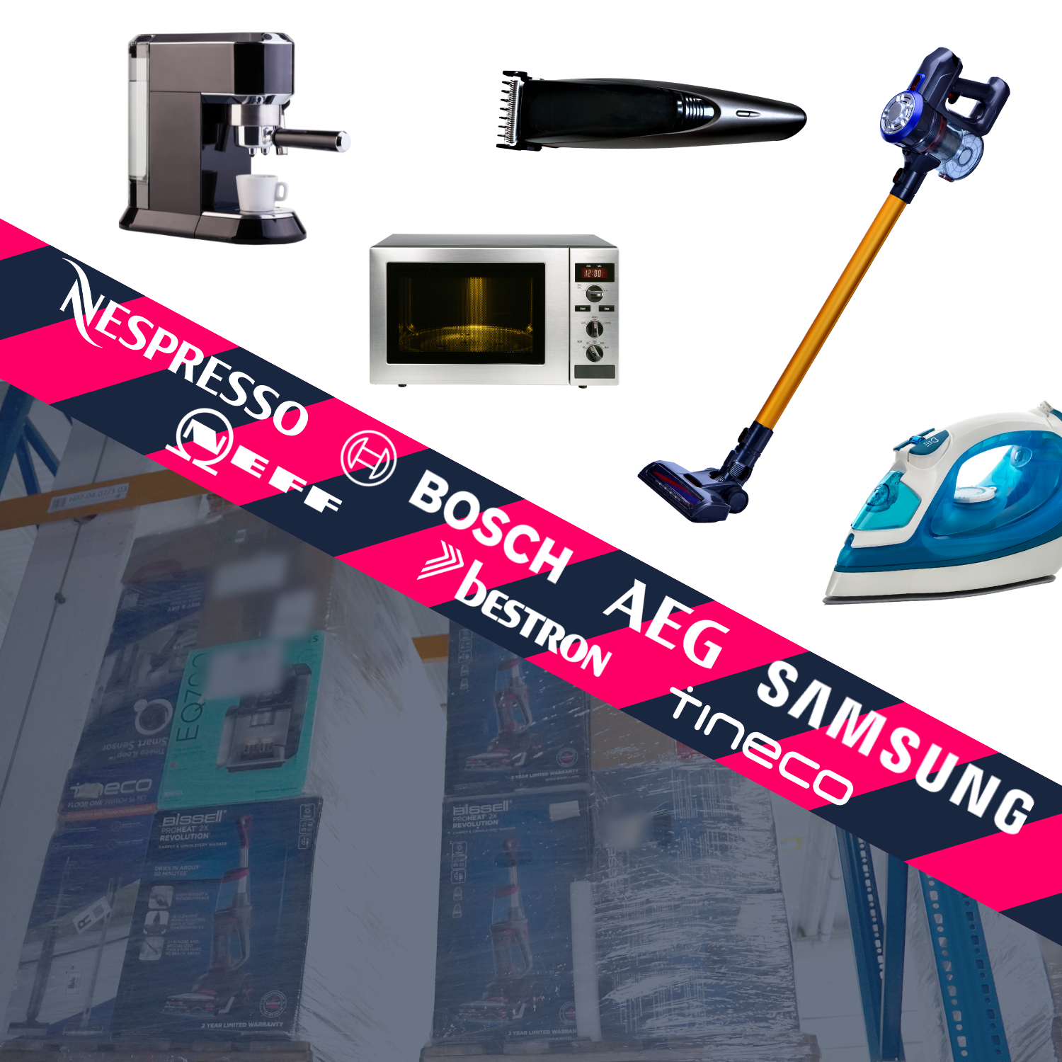 Retourenware - Elektro-Kleingeräte-Mix