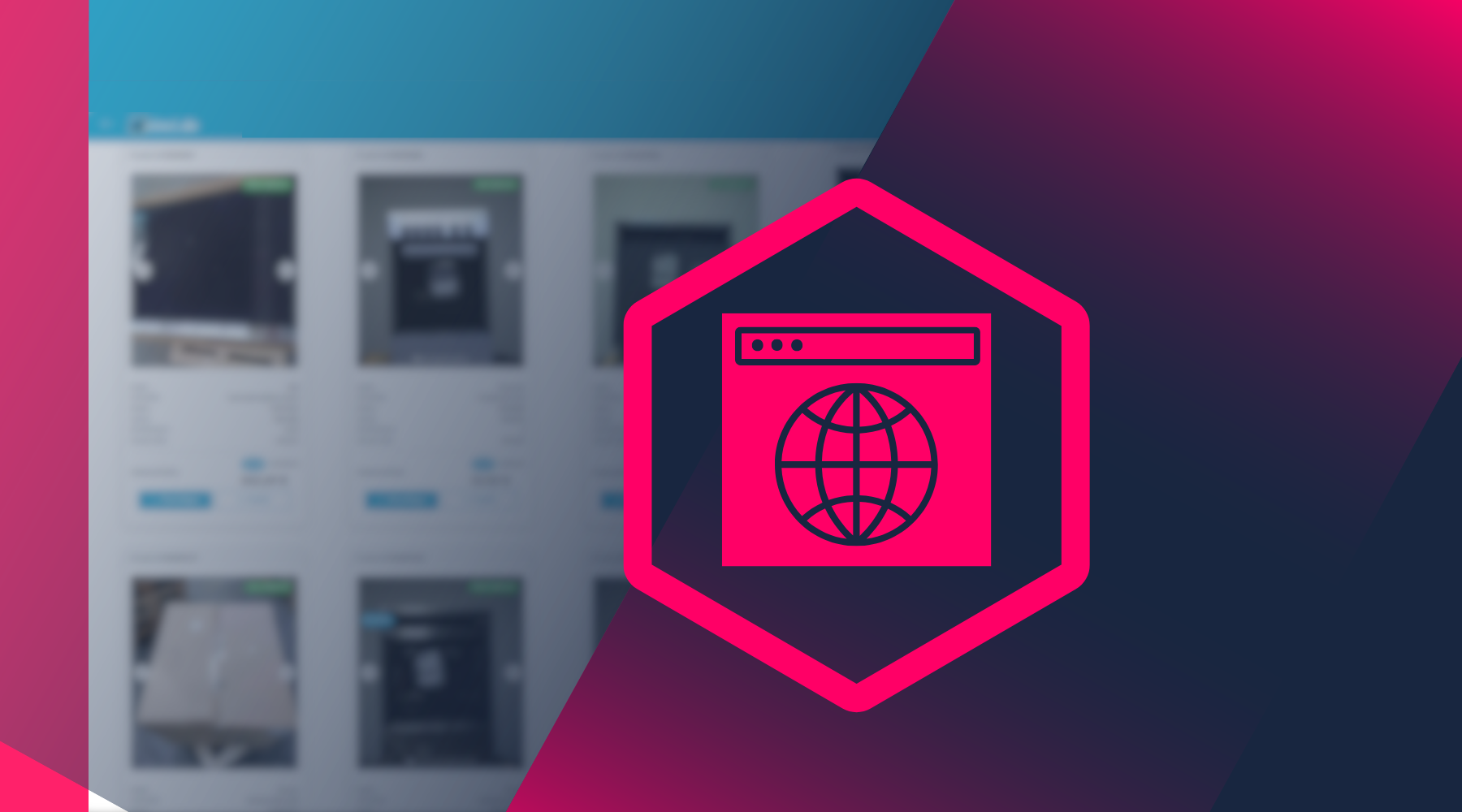 Grafik, welche auf das elvinci Händlerportal verweist: bequem online Retouren kaufen mit voller Transparenz.