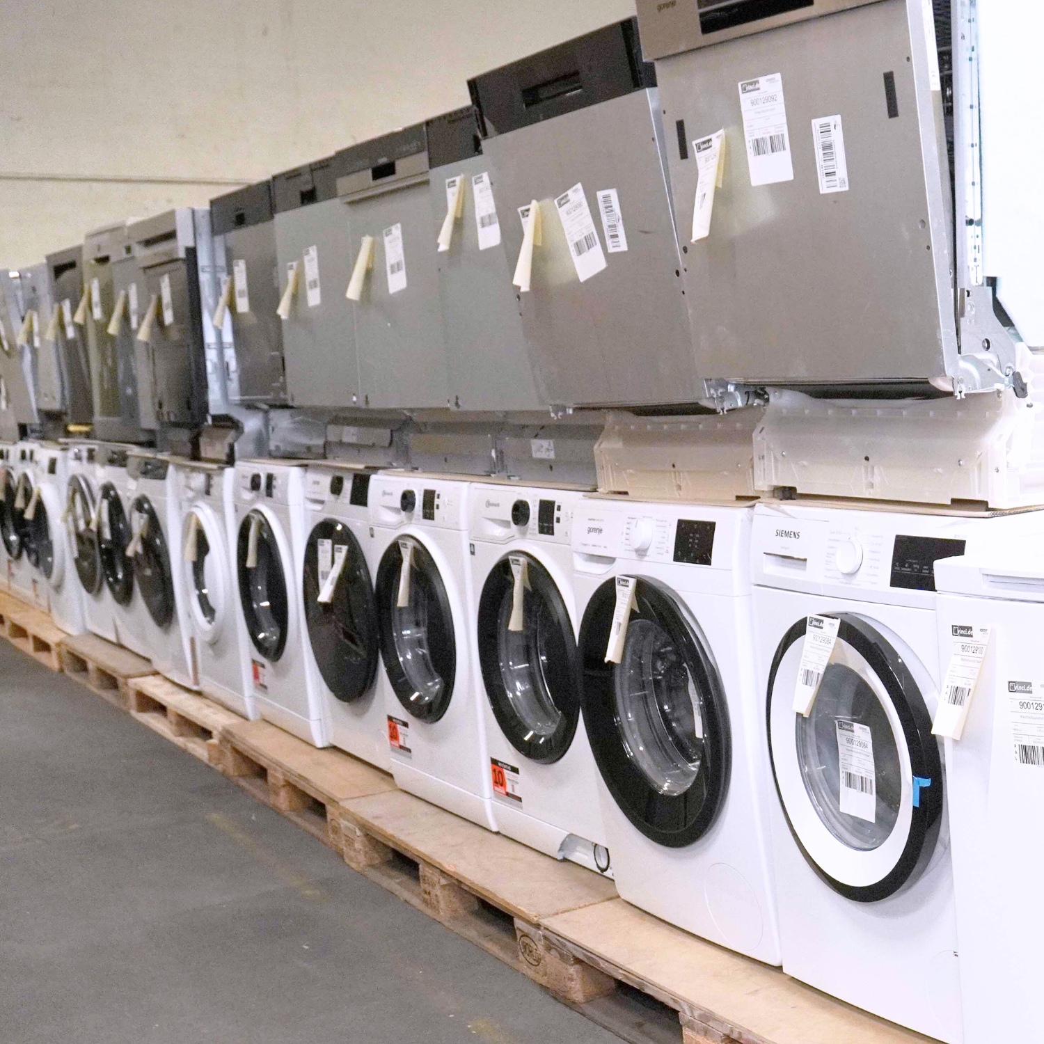 Geprüfte Retourenware - Weiße-Ware-Mix