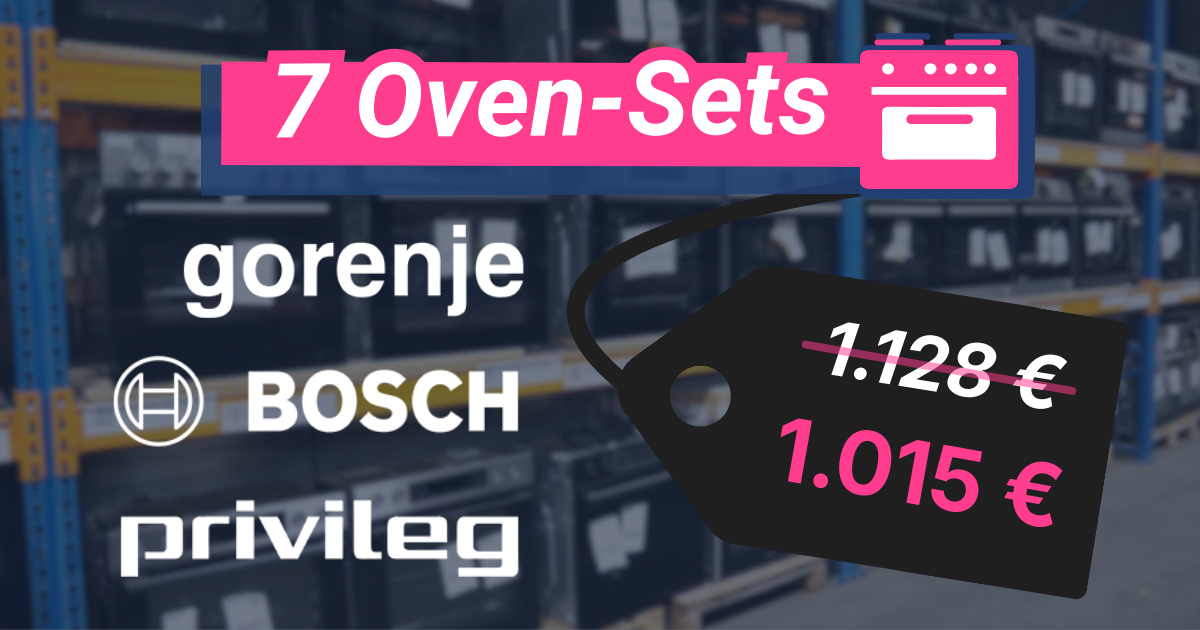 7 Oven-Sets: -10%