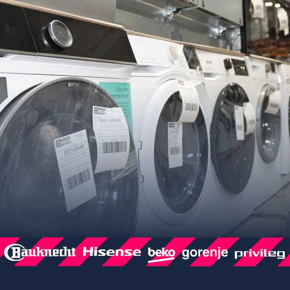 48 Frontlader-Waschvollautomaten (verschiedene Zustände) von Gorenje Beko Bauknecht Hisense Privileg und Co.  1