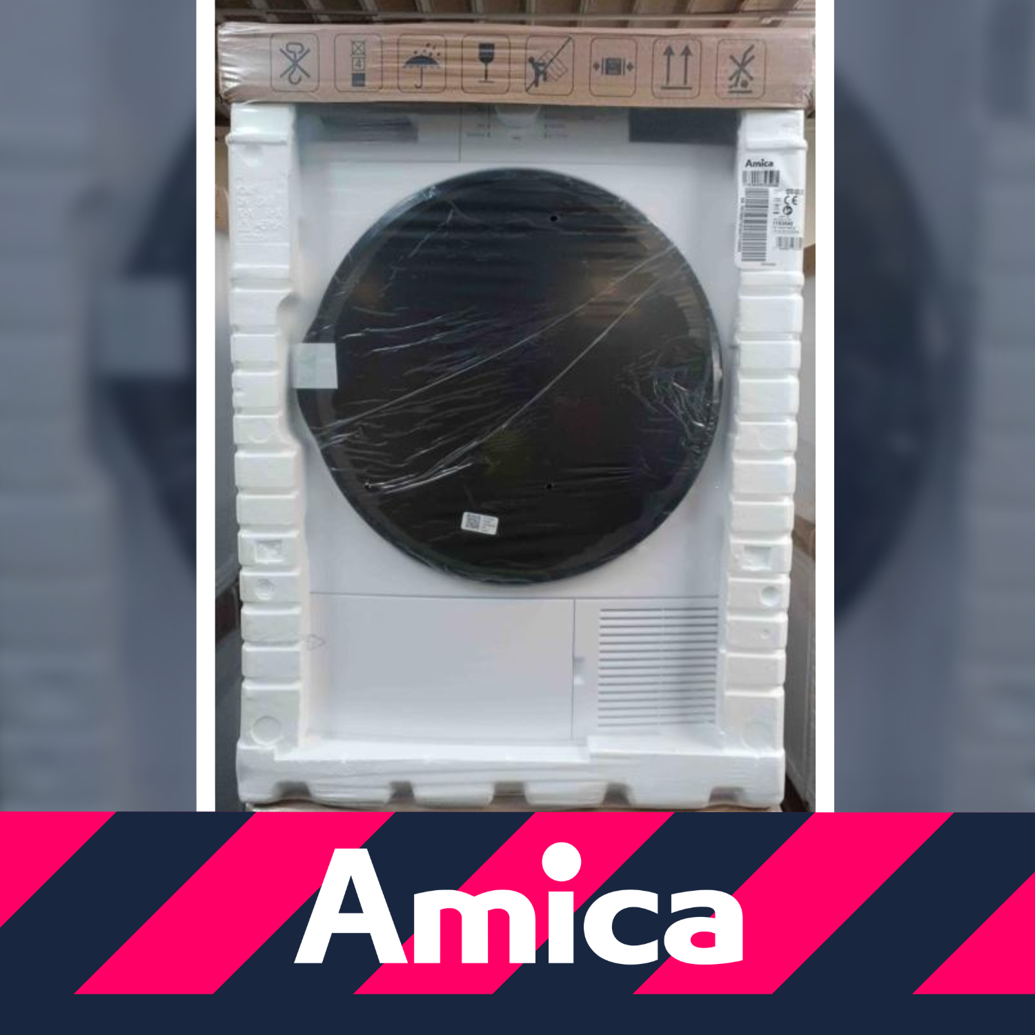 10 Stück (A-Ware) - Amica Wärmepumpentrockner