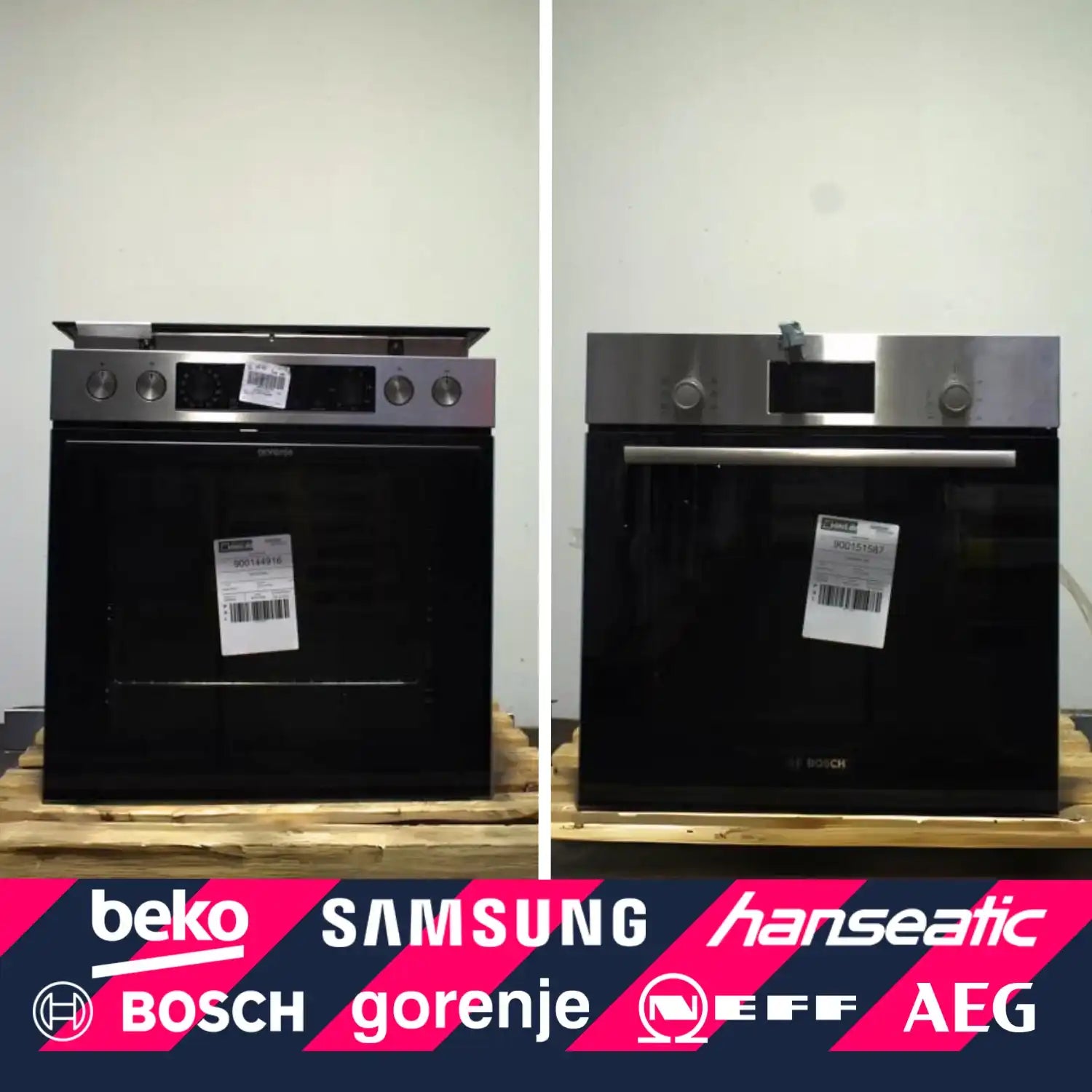 30 Stück verschiedene Zustände - Beko, AEG & mehr Herdsets (Ofen & Kochfeld)
