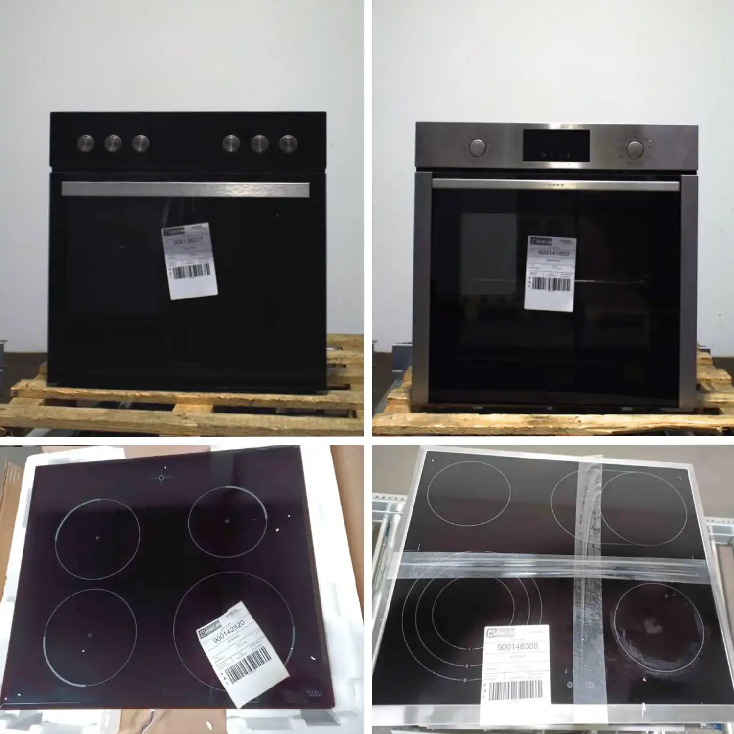 30 Stück verschiedene Zustände - Beko, AEG & mehr Herdsets (Ofen & Kochfeld)