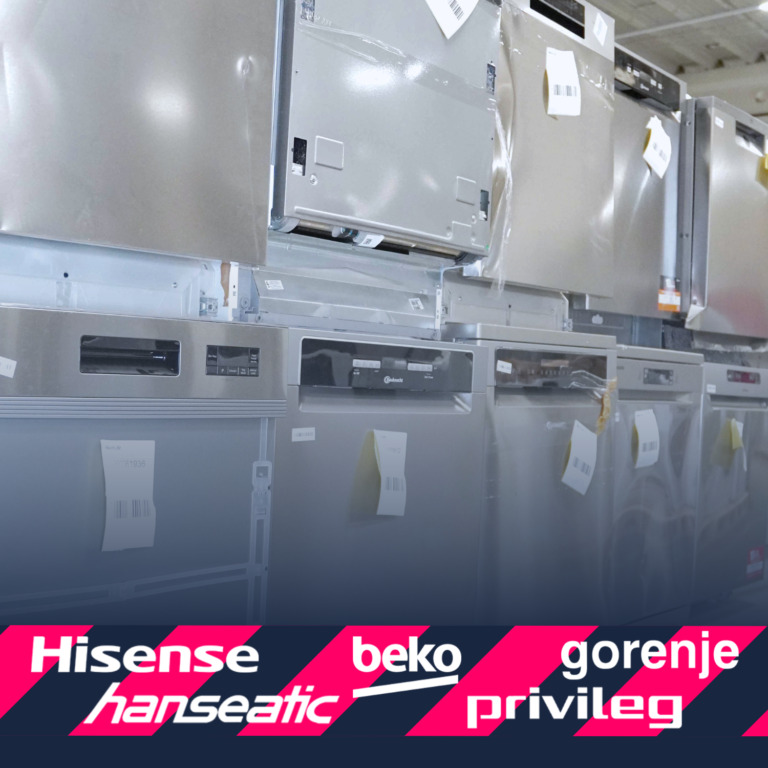 Geprüfte Retourenware -Geschirrspüler-Paket 