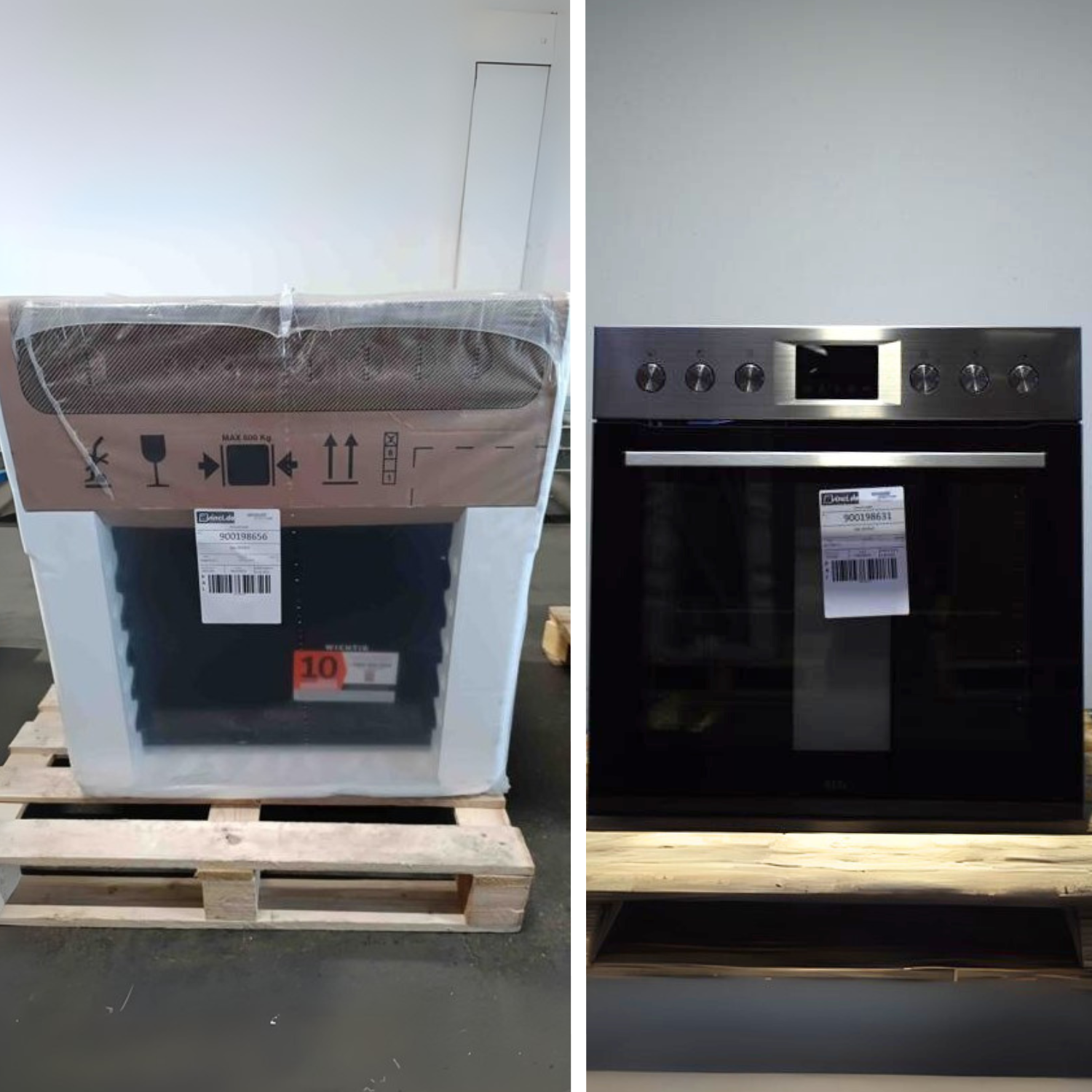 10 Stück (verschiedene Zustände) -Hanseatic, Gorenje & mehr - Herdsets (Ofen & Kochfeld)