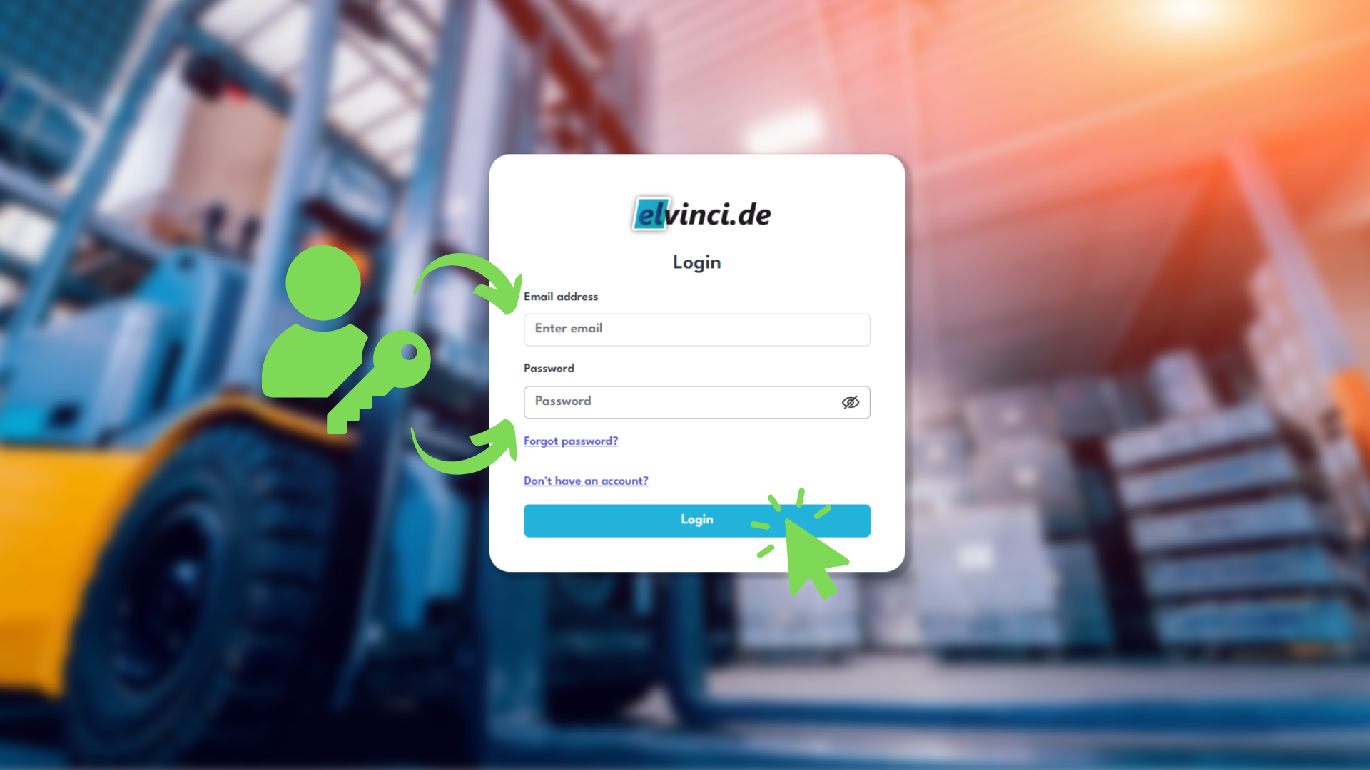 Bild, das zeigt, wie man sich im Käuferportal registriert.