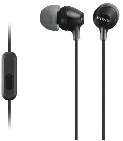 Sony MDR-EX15APB Kopfhörer schwarz / MDREX15APB.CE7 – Kopfhörer